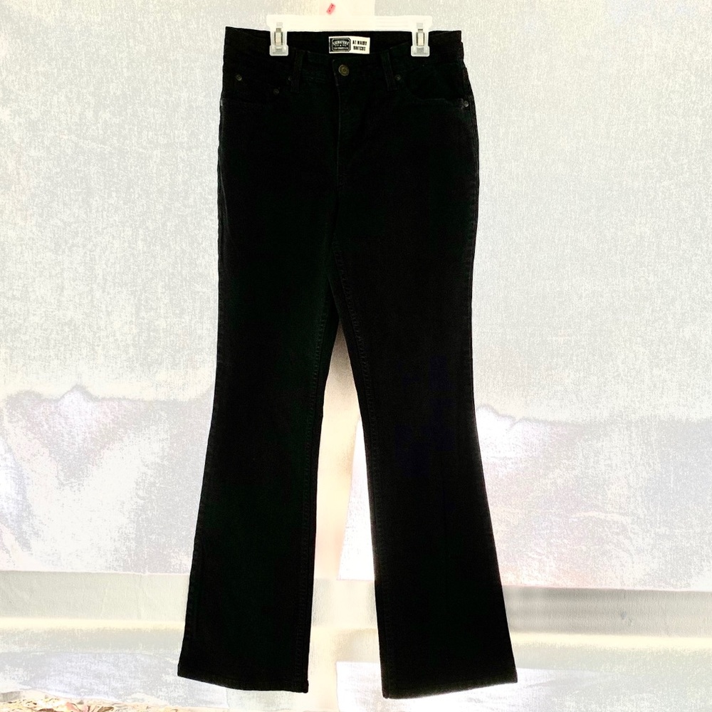 Women’s Levi’s At Waist Bootcut Black Jeans